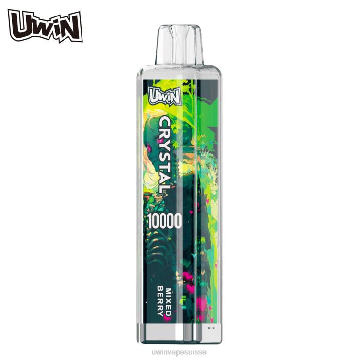 UWIN Vape Crystal - baies mélangées UWIN CRYSTAL 10000 vapes jetables 82TB214