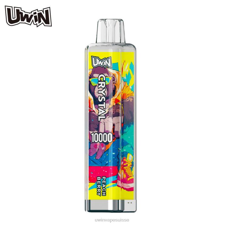 UWIN Vape Suisse - baie de pêche UWIN CRYSTAL 10000 vapes jetables 82TB212